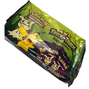 Pokemon TCG Trick or Trade 2023 Booster Bundle 50 Mini Packs Halloween Sealed